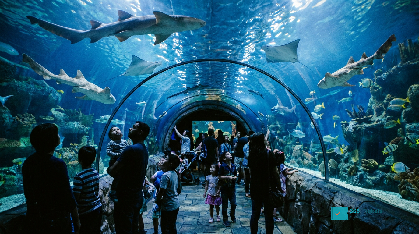 SEA LIFE Aquarium underwater tunnel