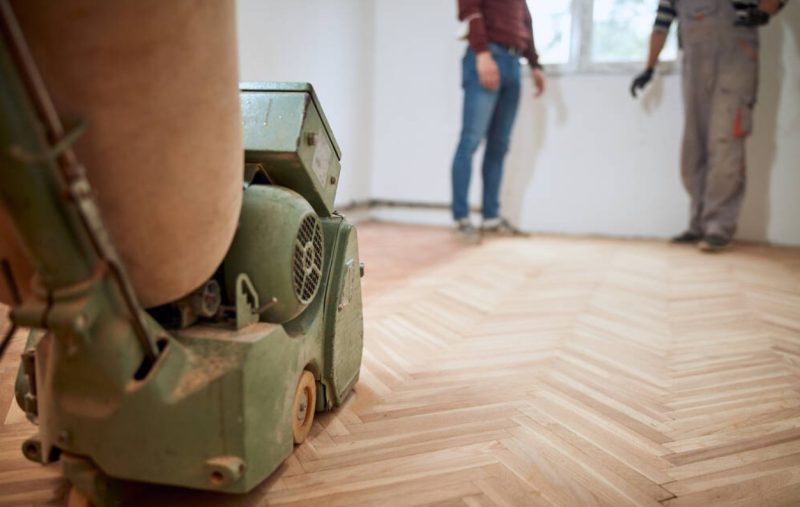 Timber floor sanding
